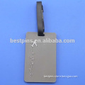 Simple Aircraft Travel Luggage Bag Tag PVC